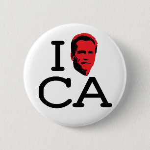 I Love CA - Gov - Button