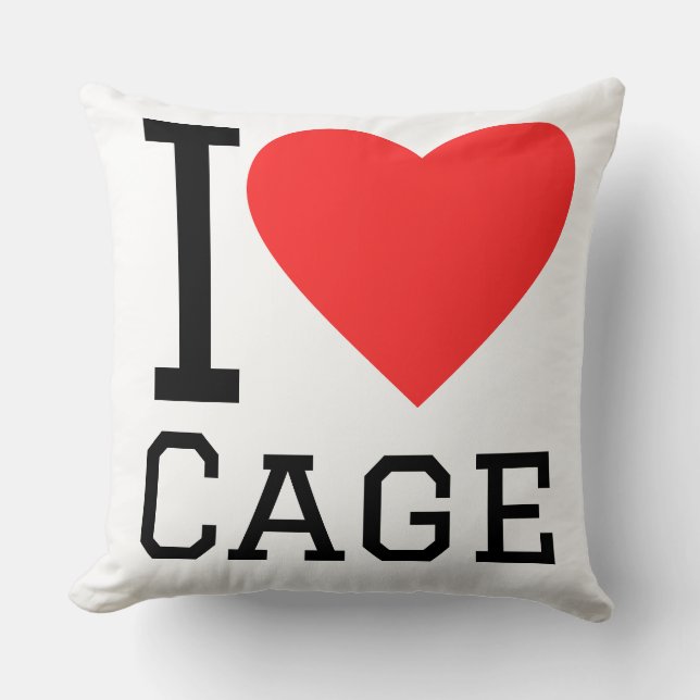I love cage cushion (Front)