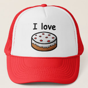 I Love Cake Trucker Hat