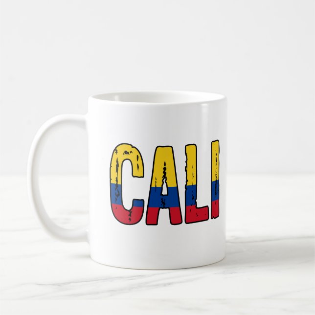 I love Cali Colombia Coffee Mug (Left)