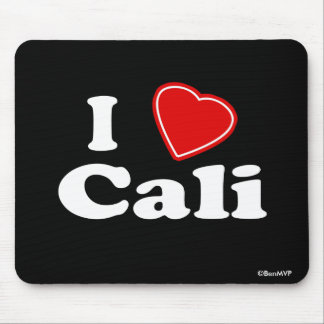 I Love Cali Mouse Pad