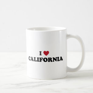 I Love California Coffee Mug