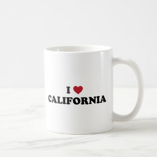 I Love California Coffee Mug