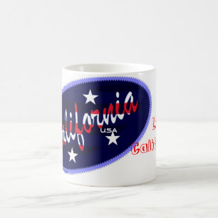 I Love California mug