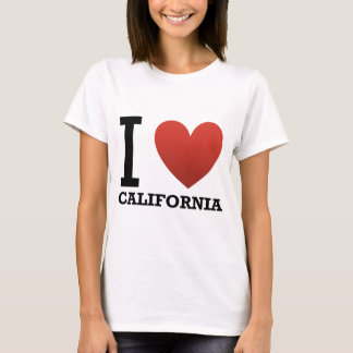 I Love California T-Shirt