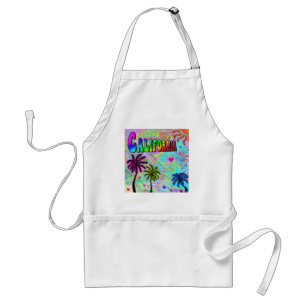 I LOVE California Vivid Romance Apron