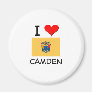 I Love Camden New Jersey Magnet