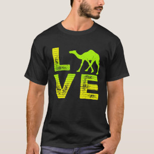 I Love Camels Desert Camel Loving Boys Girls T-Shirt