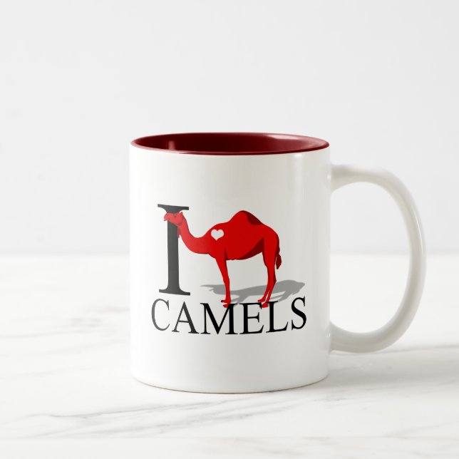 I Love Camels Mugs (Right)