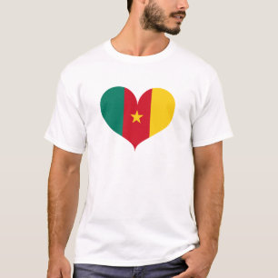I Love Cameroon Flag T-Shirt