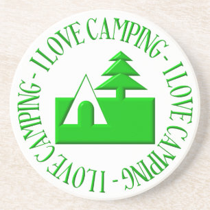 I love camping coaster