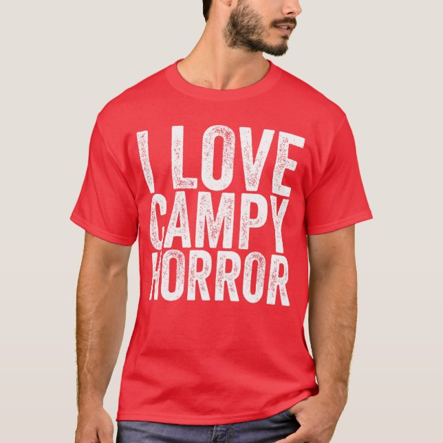 I Love Campy Horror boy T-Shirt (Front)