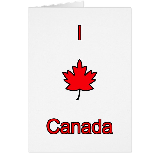 I Love Canada (Front)