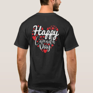 I Love Canada Happy Canada Day 1 T-Shirt