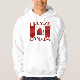 I Love Canada Hoodie Souvenir Canada Sweatshirt