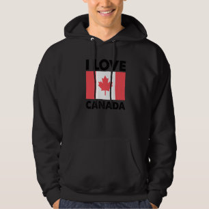 I Love Canada I Heart Canada Family Travel Canada Hoodie