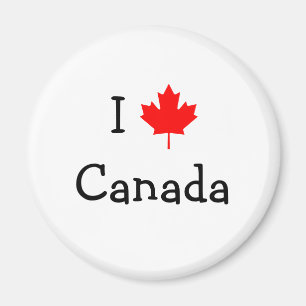 I Love Canada Magnet