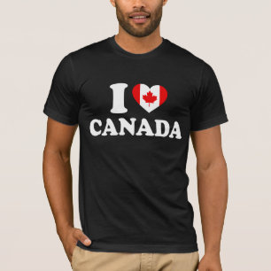 I Love Canada - Proud Canadian T-Shirt