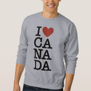 I Love Canada Sweatshirt