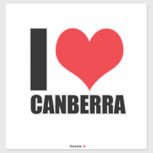 I love Canberra  (Sheet)