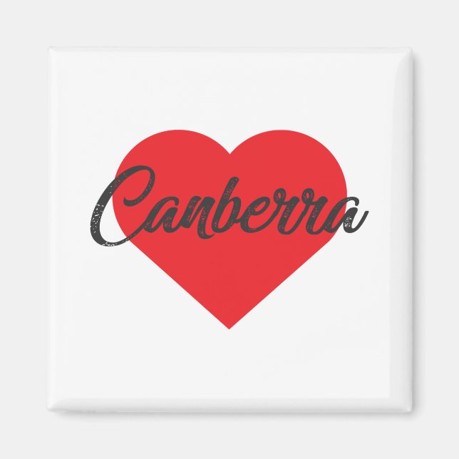 I Love Canberra - Australia Magnet (Front)