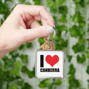 I love Canberra Key Ring