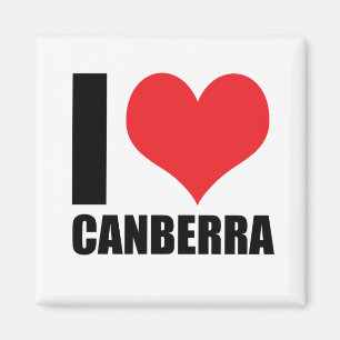 I love Canberra Magnet