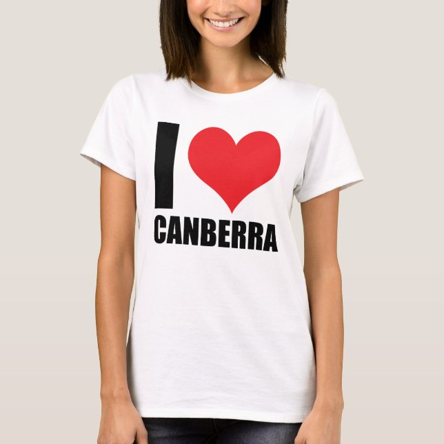 I love Canberra  T-Shirt (Front)