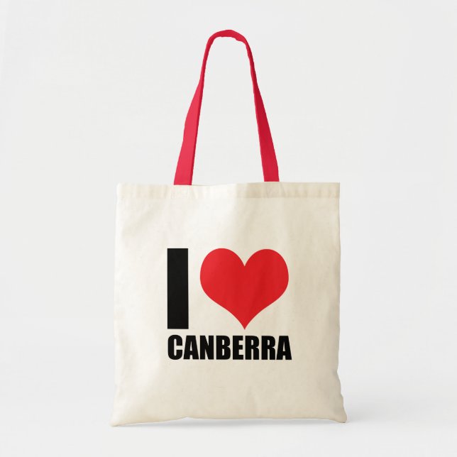 I love Canberra  Tote Bag (Front)