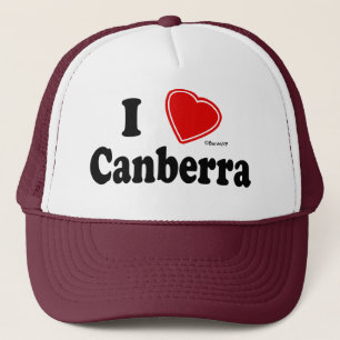 I Love Canberra Trucker Hat