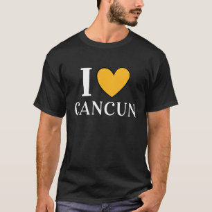 I Love Cancun Mexico Vacation 8 T-Shirt