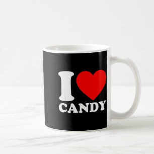 I Love Candy  Coffee Mug