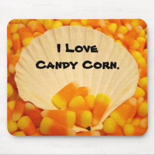 I Love Candy Corn mousepads Treats Sweets Holiday