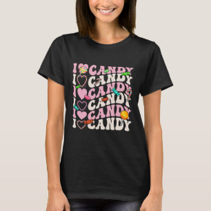 I Love Candy Halloween Party Cute Trick Or Treat C T-Shirt