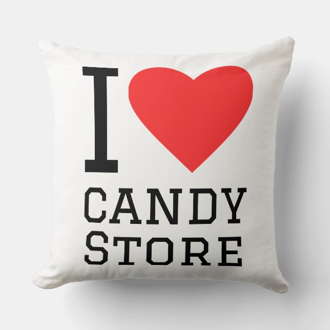 I love candy store cushion (Front)