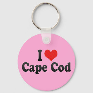 I Love Cape Cod Key Ring
