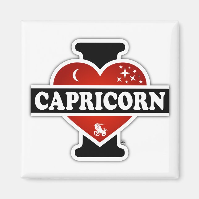 I Love Capricorn Magnet (Front)