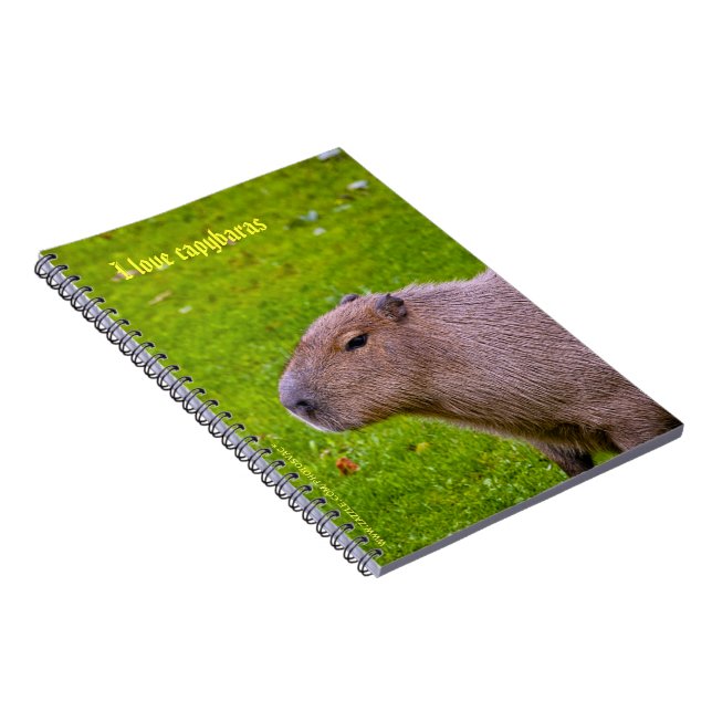 I love capybaras Notebook (Right Side)