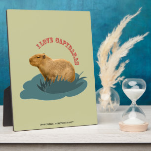 I love capybaras Plaque