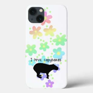 I Love Capybaras Rainbow Case-Mate iPhone Case