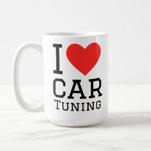 I love car tuning coffee mug