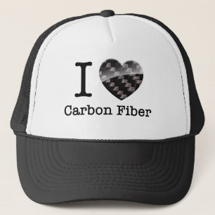 I Love Carbon Fibre Trucker Hat