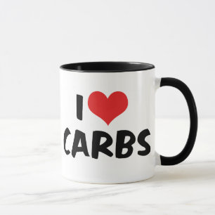 I Love Carbs Mug