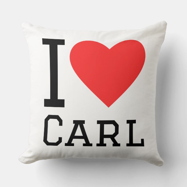 I love carl cushion (Front)