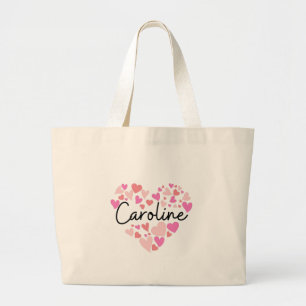 I love Caroline Large Tote Bag