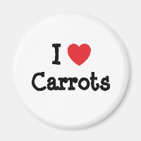 I love Carrots heart T-Shirt