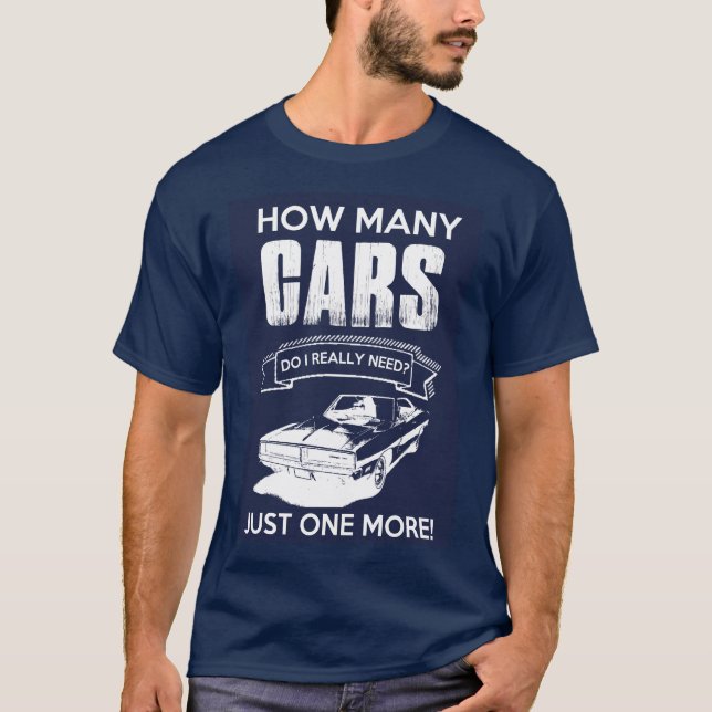 I love cars!!! T-Shirt (Front)