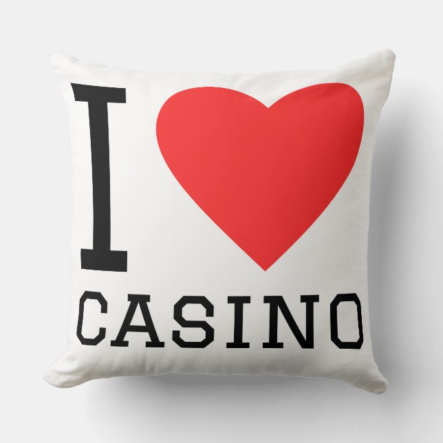 I love casino cushion (Front)