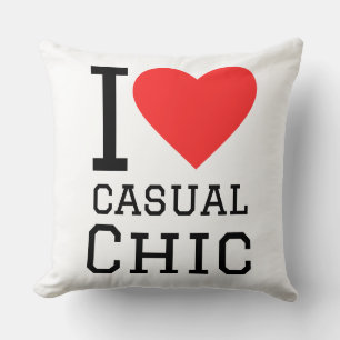 I love casual chic cushion