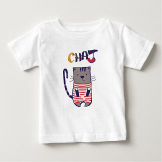 I Love Cat Baby T-Shirt